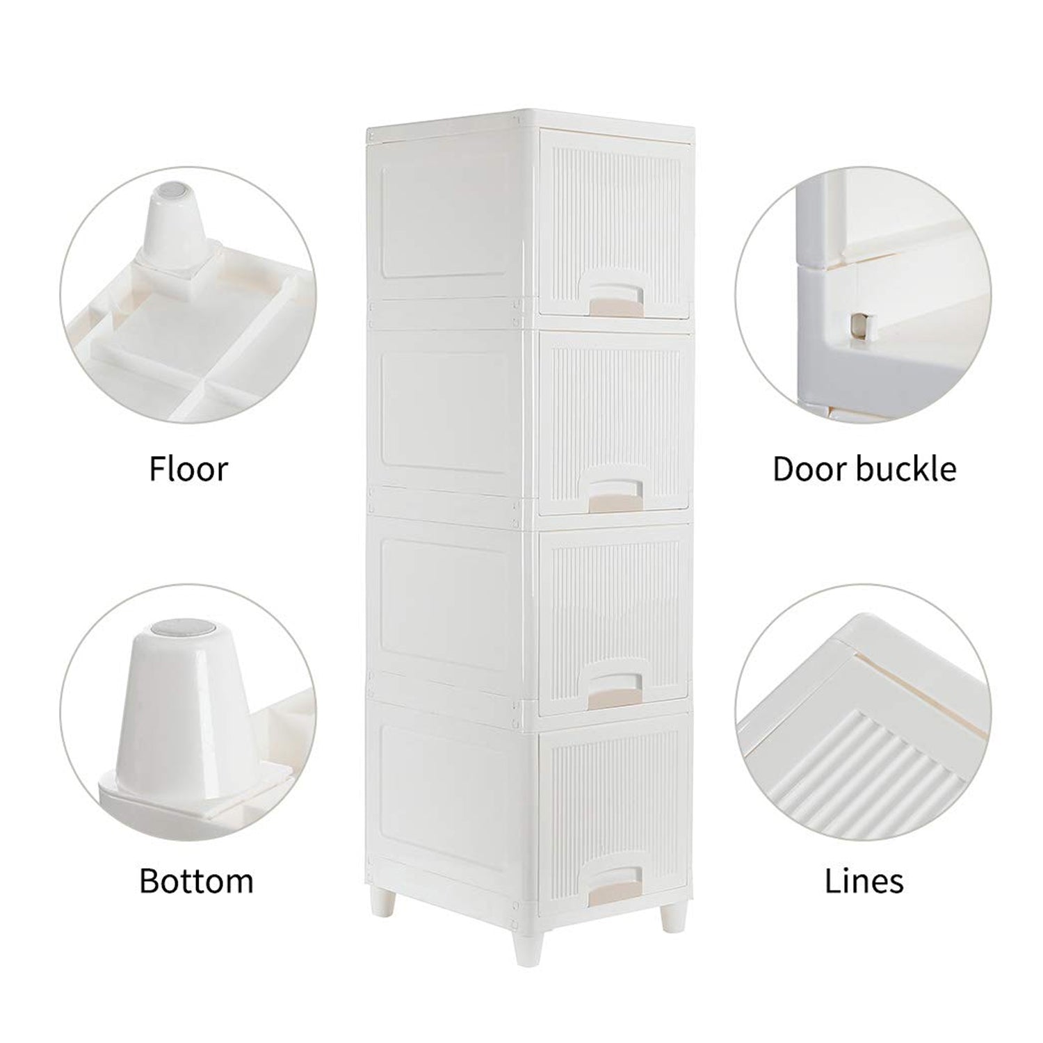 Multipurpose Storage Cabinet, Storage Solutions plastic drawers || Multi Layer Wardrobe Storage Drawers || Foldable Multipurpose Drawer Units For Kitchen, Bathroom, Bedroom, Cloth (4 Layer) Multipurpose Storage Cabinet, Storage Solutions plastic drawers || Multi Layer Wardrobe Storage Drawers || Foldable Multipurpose Drawer Units For Kitchen, Bathroom, Bedroom, Cloth (4 Layer)